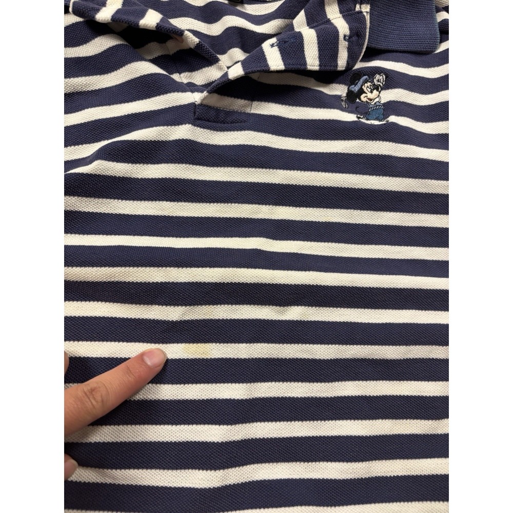 Vintage Disney World Mickey Mouse XL Golf Polo Ashworth USA Made 90s - Picture 7 of 7
